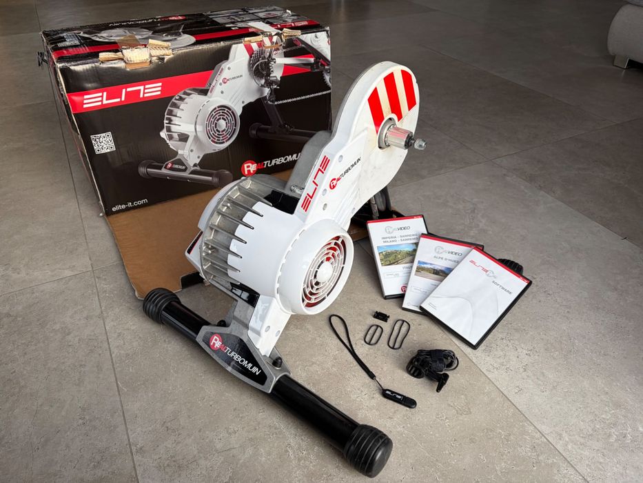 Trenażer rowerowy ELITE Real Turbo Muin