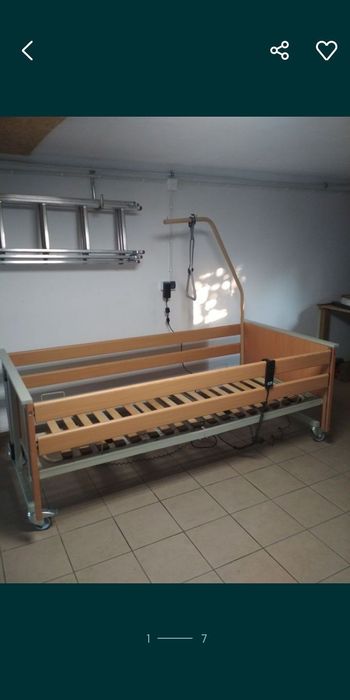 Łóżko rehabilitacyjne sterowane pilotem. Montaż. Transport