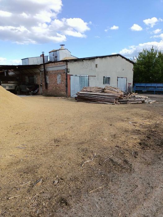 Продаж бізнесу:цех виробництва пелет (з ПДВ),577м2, 250кВт.Волин. обл