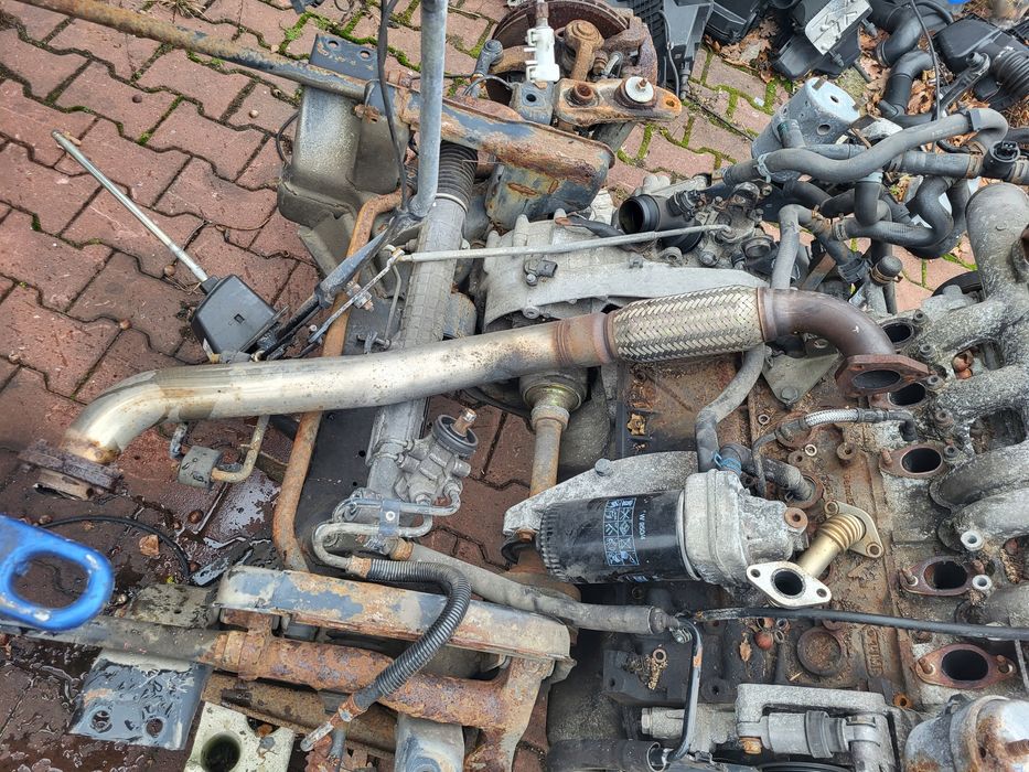 rura wydechowa turbiny vw t4 multivan caravelle 2.5 tdi 150 km 7m02530