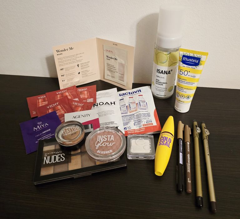 Duży zestaw kosmetyków