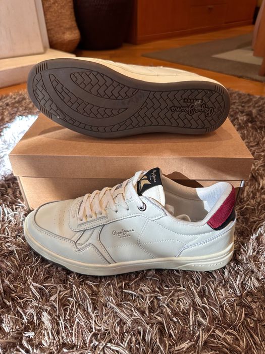 Sapatilhas Pepe Jeans Brancas - Tam 42
