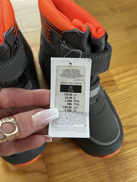 Buty Śniegowce dzieciece cool club rozmiar 32
