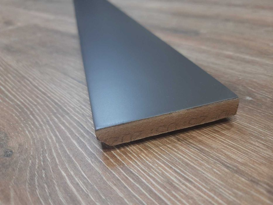 Плінтус МДФ фарбований антрацит