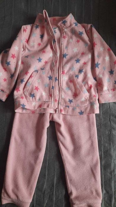Теплий костюмчик на дівчинку 86