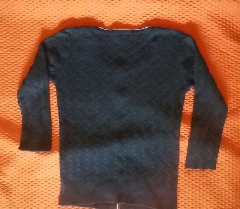 Sweterek granatowy vodka & lemon rozmiar M