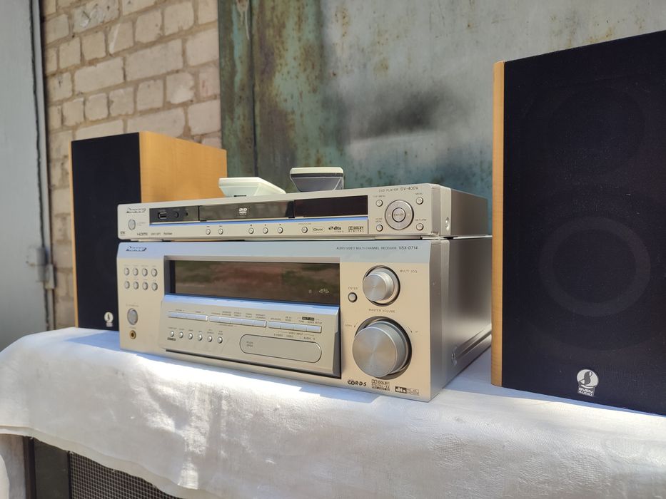 ‼️ Рес и плеер Pioneer VSX-D714 (цена за ПАРУ!) ‼️
