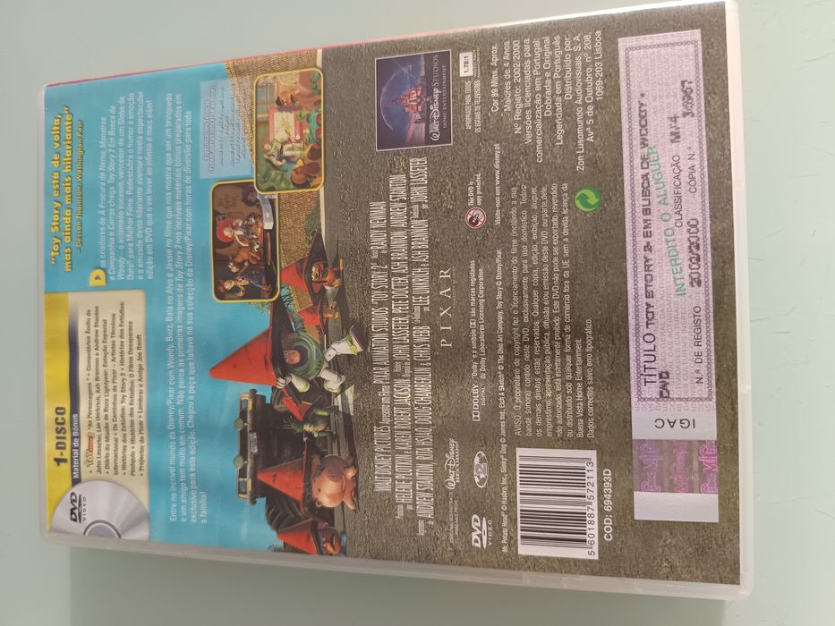 DVD Disney toy story 2