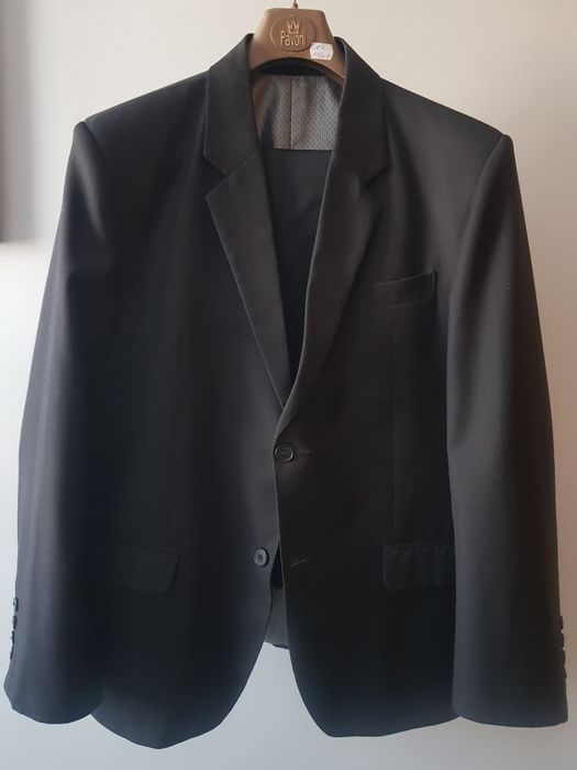 Garnitur męski czarny