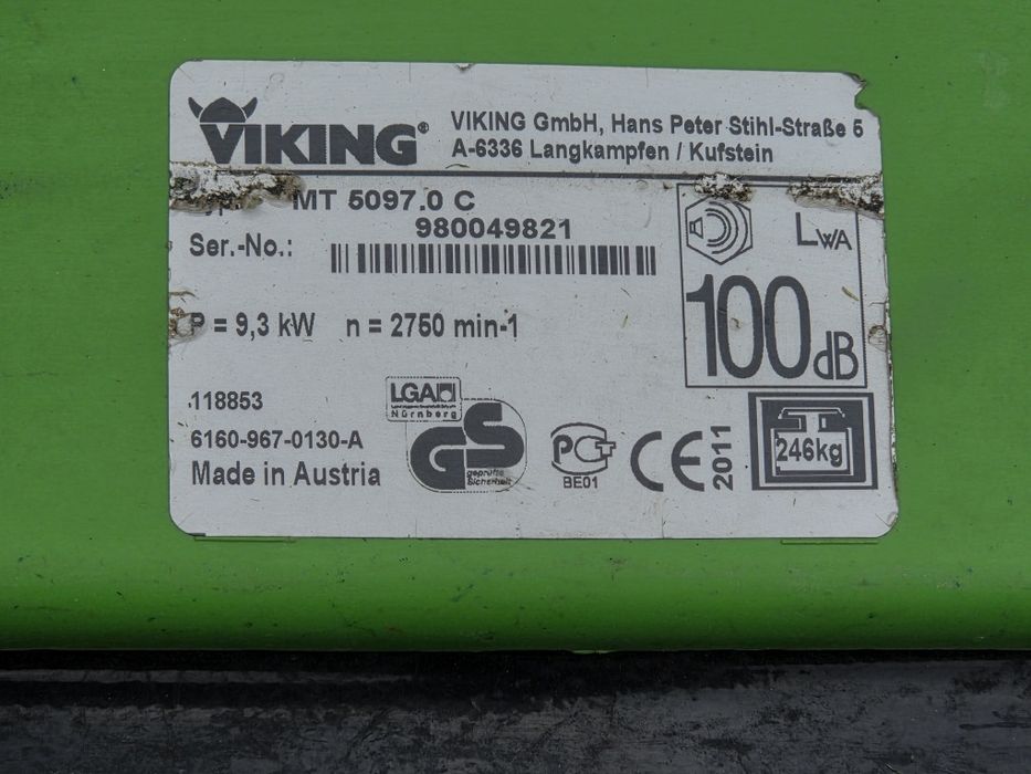 Traktorek kosiarka Viking  T5 MT 5097 C