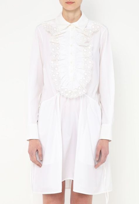 Біла котонова сукня рубашка Chloe, розмір 36