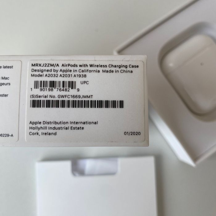 Etui ładujące AirPods 2 gen indukcja