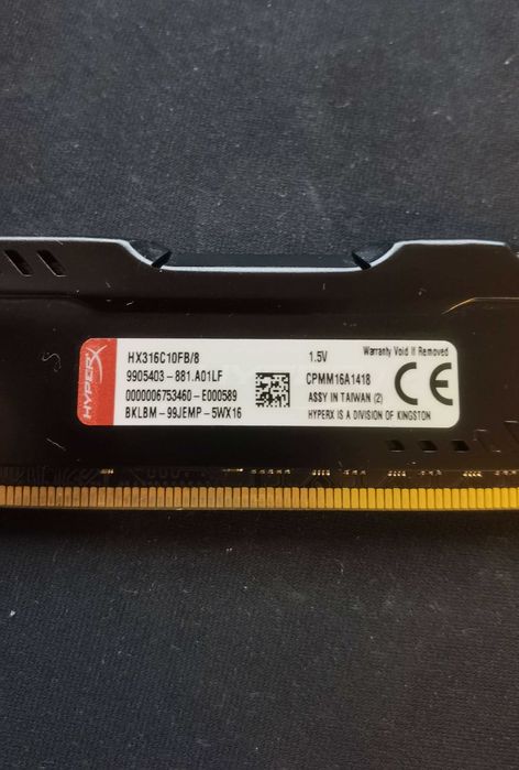 Memória Ram ddr3 Hyper X