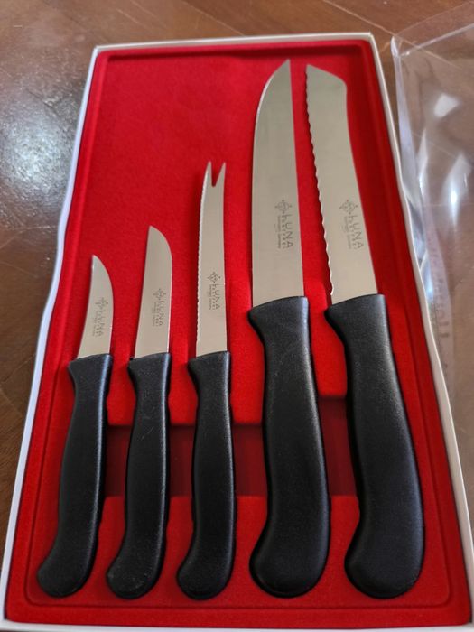 Conjunto de facas de cozinha da marca Luna424680969555169281