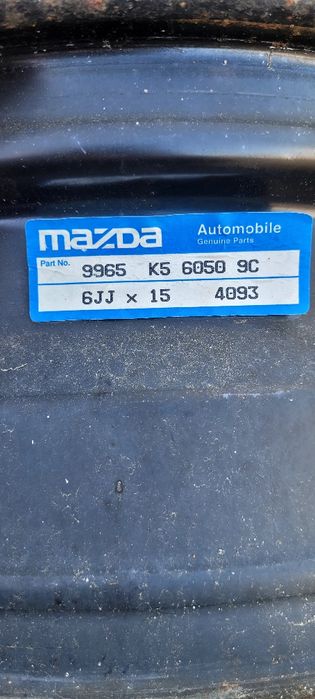 Felga stalowa mazda 6