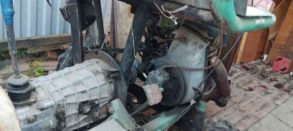 Мінітрактор саморобний помогатор силач