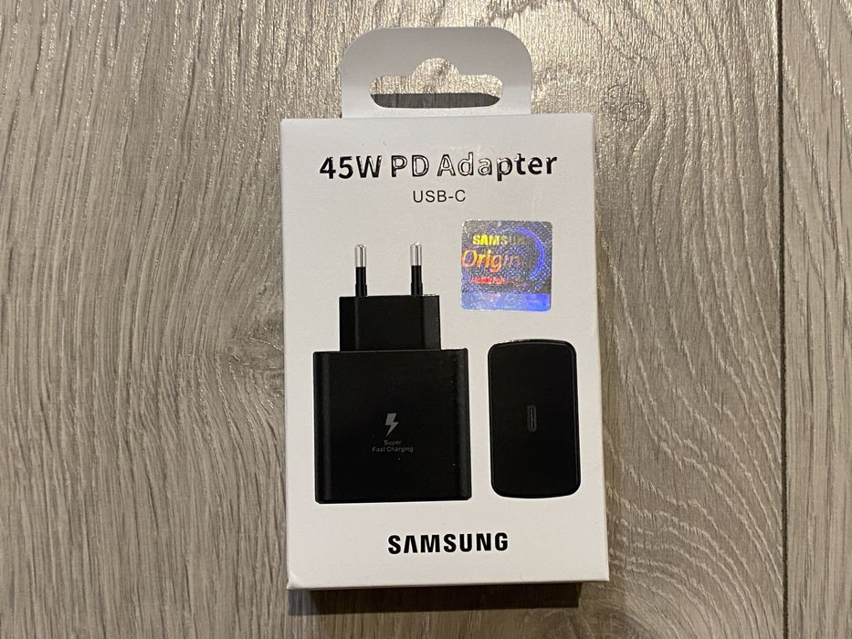 Nowa Oryginalna ładowarka Samsung o mocy 45W USB-C Okazja
