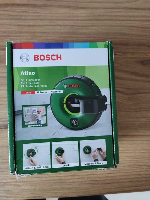 Laser liniowy Bosch Atino - nieużywany