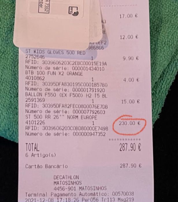 Bicicleta como nova decatlon!