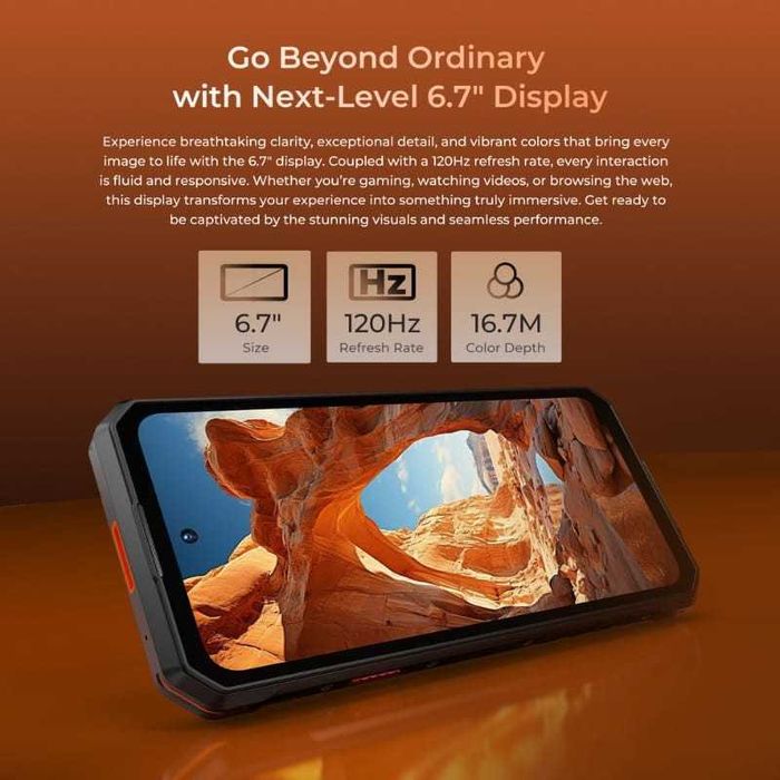 Oukitel WP58 Pro 5G 8GB/512GB IP69K 2.3GHz