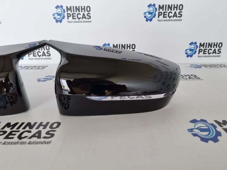 Capas de Espelho BMW Serie 5 (G30/G31) Look M5 Preto Brilho