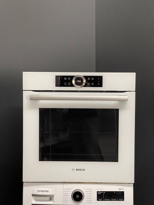 Ексклюзив Духова шафа Bosch HBG676BW1/05 Укр.Меню Піроліз Салазки