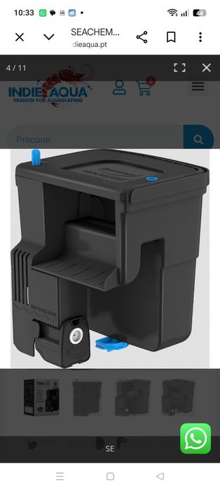 Filtros para aquário tidal 35 seachem