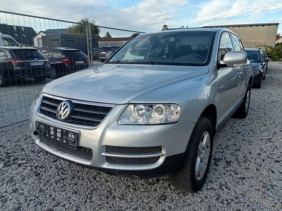 UWAGA ! AUTO W CAŁOŚCI 2006 VOLKSWAGEN TOUAREG 2,5 R6 TDI 174PS SKRZYNIA 6 MANUALNA HAK I WLAS PL