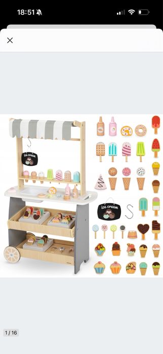 Nowa lodziarnia mamabrum stragan kuchnia