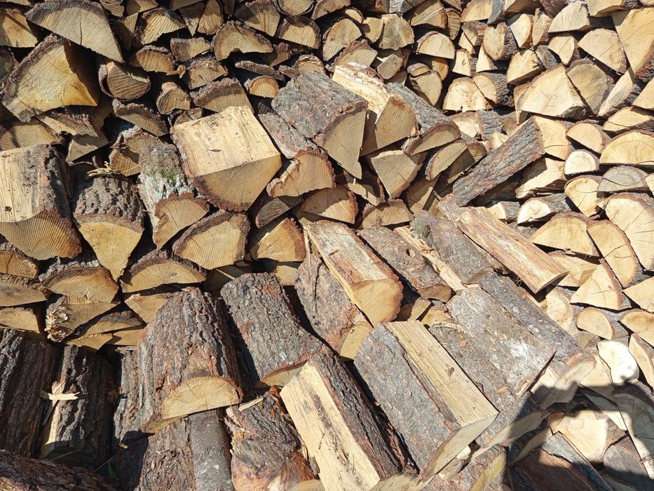 Drewno kominkowe łupane