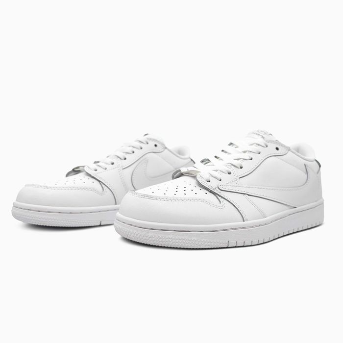 Чоловічі кросівки Nike Air Jordan 1 Low Travis Scott "White Party"