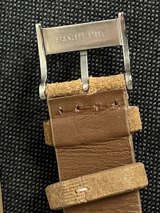 Pasek skórzany do zegarka BERGSTERN