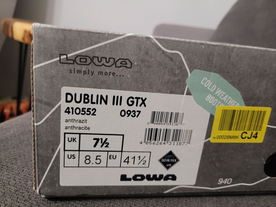Buty lowa dublin gtx