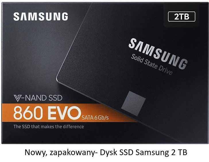 NOWY- Samsung 4TB 2,5" SATA SSD 860 EVO Dysk SSD. Inne Modele Foto