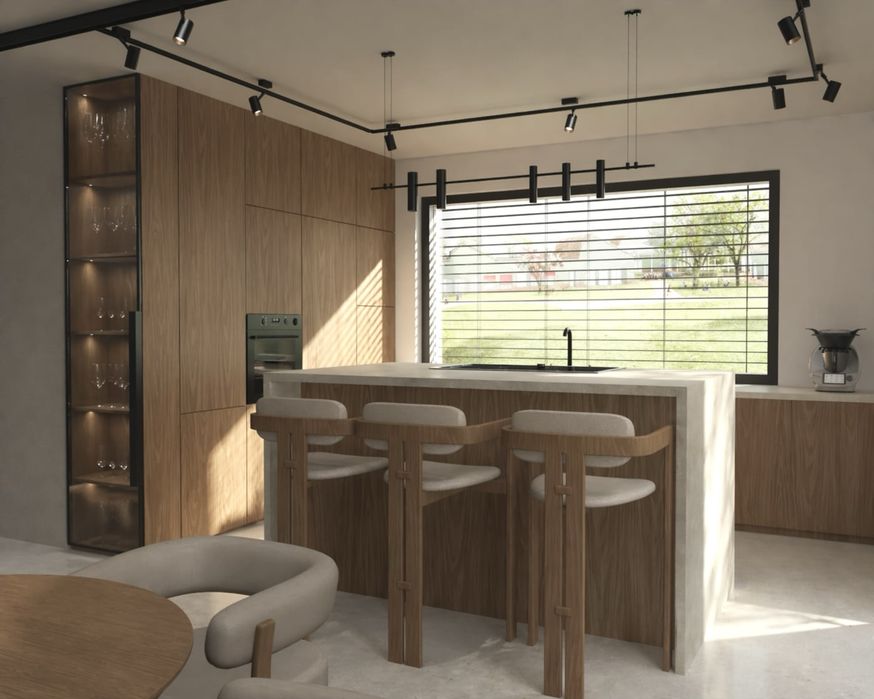 Architekt projektowanie wnętrz | Projektowanie mieszkań, domów, kuchni i łazienek | Projekty 2D i 3D | Rysunki | Online i stacjonarnie