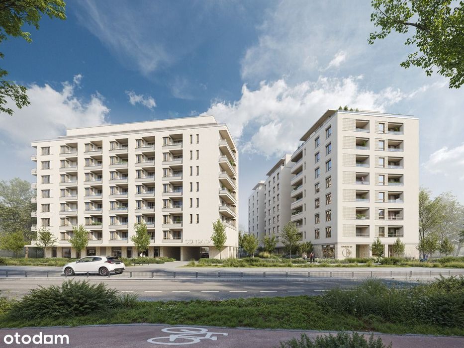 3-pokojowe mieszkanie 58m2 + loggia