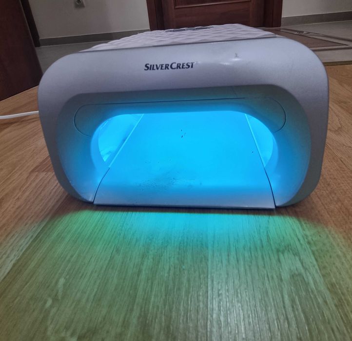 Lampa UV Silver Crest 45W działająca + tipsy gratis