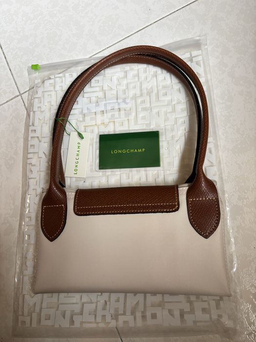 Mala Longchamp Branca, tamanho M