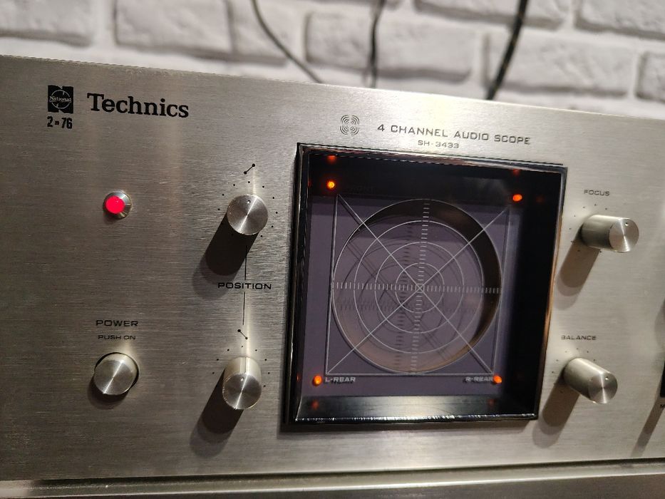 Analizator oscyloskop audio Technics SH-3433