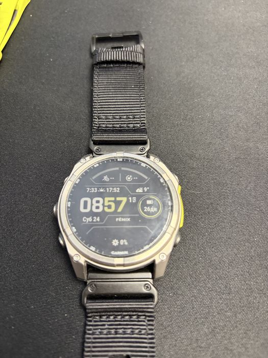 Garmin fenix 8 solar sapphire 51mm