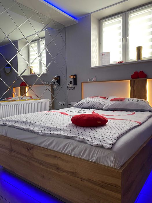 Apartament "Love" Centrum z dużą wanną dla Dwojga Gniezno