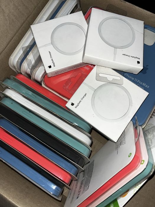 Чохли на айфон НОВІ! Бездротова зарядка