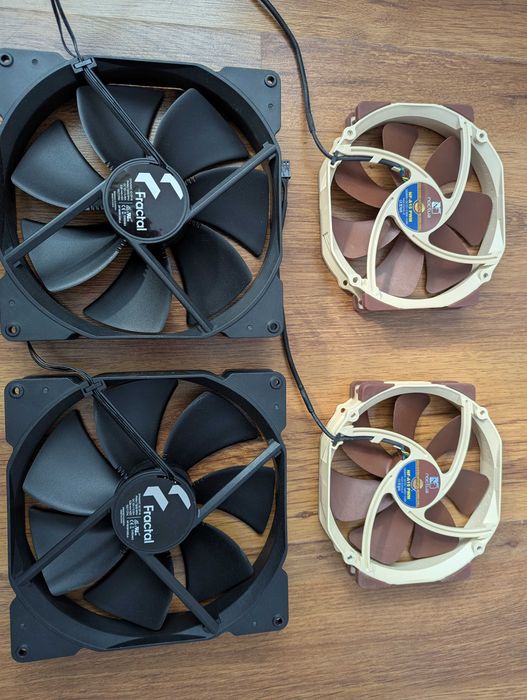 Fractal Design Torrent + 2 x NOCTUA + zasilacz Be Quiet 850