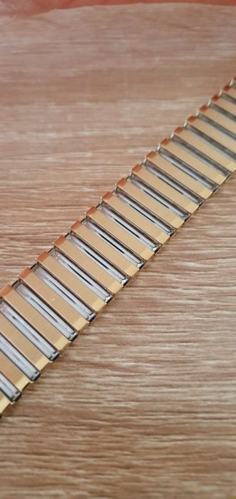 Vintage Retro Bransoleta elastyczna do zegarka regulowana uniwersalna