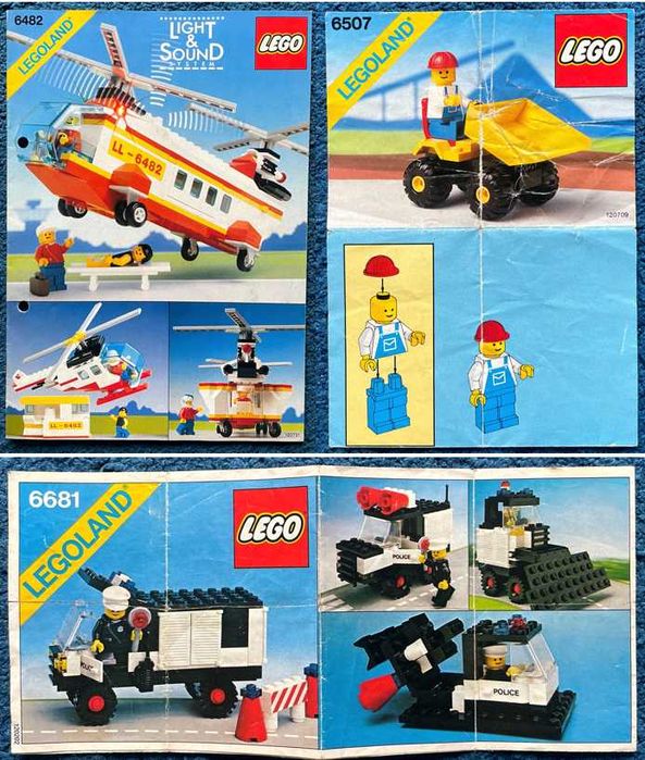 Lego - Livros de instruções (vários)