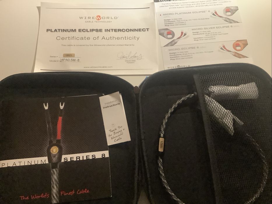 Wireworld Micro Platinum Eclipse 8