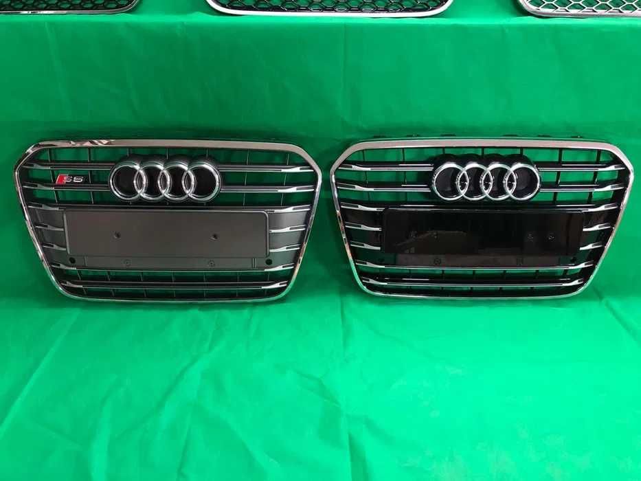 РешІтка радиатора А6 audi s решотка а6 s с7 Решітка ауді A6 с7 RS6