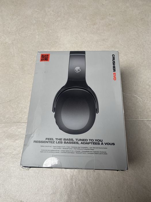 Skullcandy crusher evo słuchawki nauszne bezprzewodowe