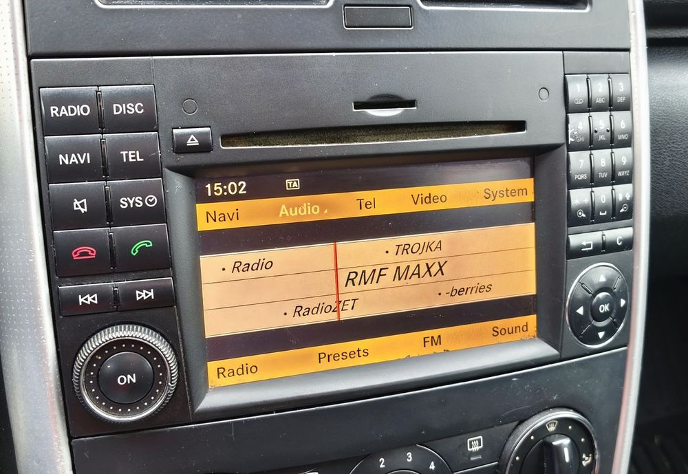 Mercedes command ntg 2.5 w169 w245