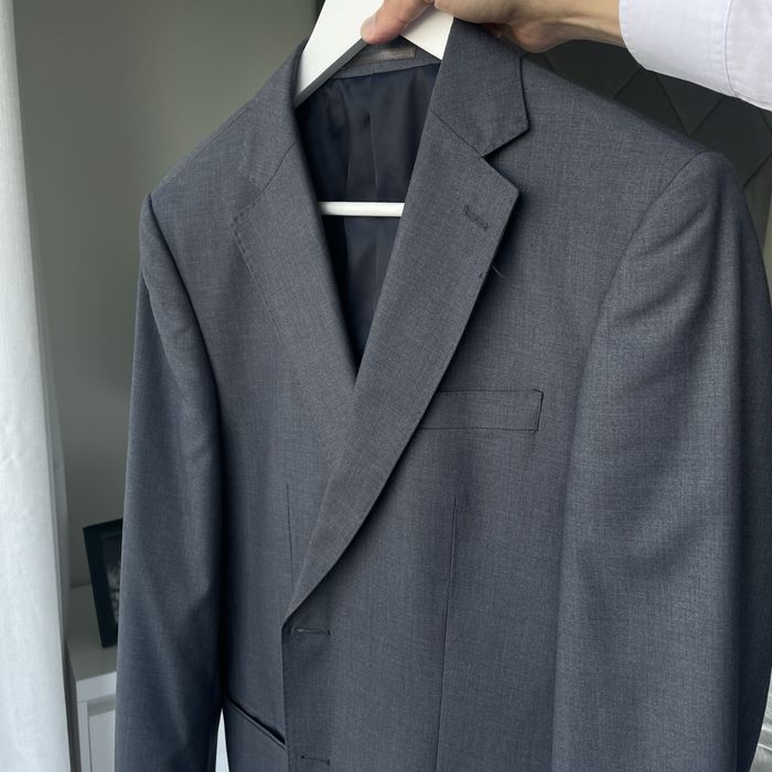 Fato Slim Fit Cinza 50
